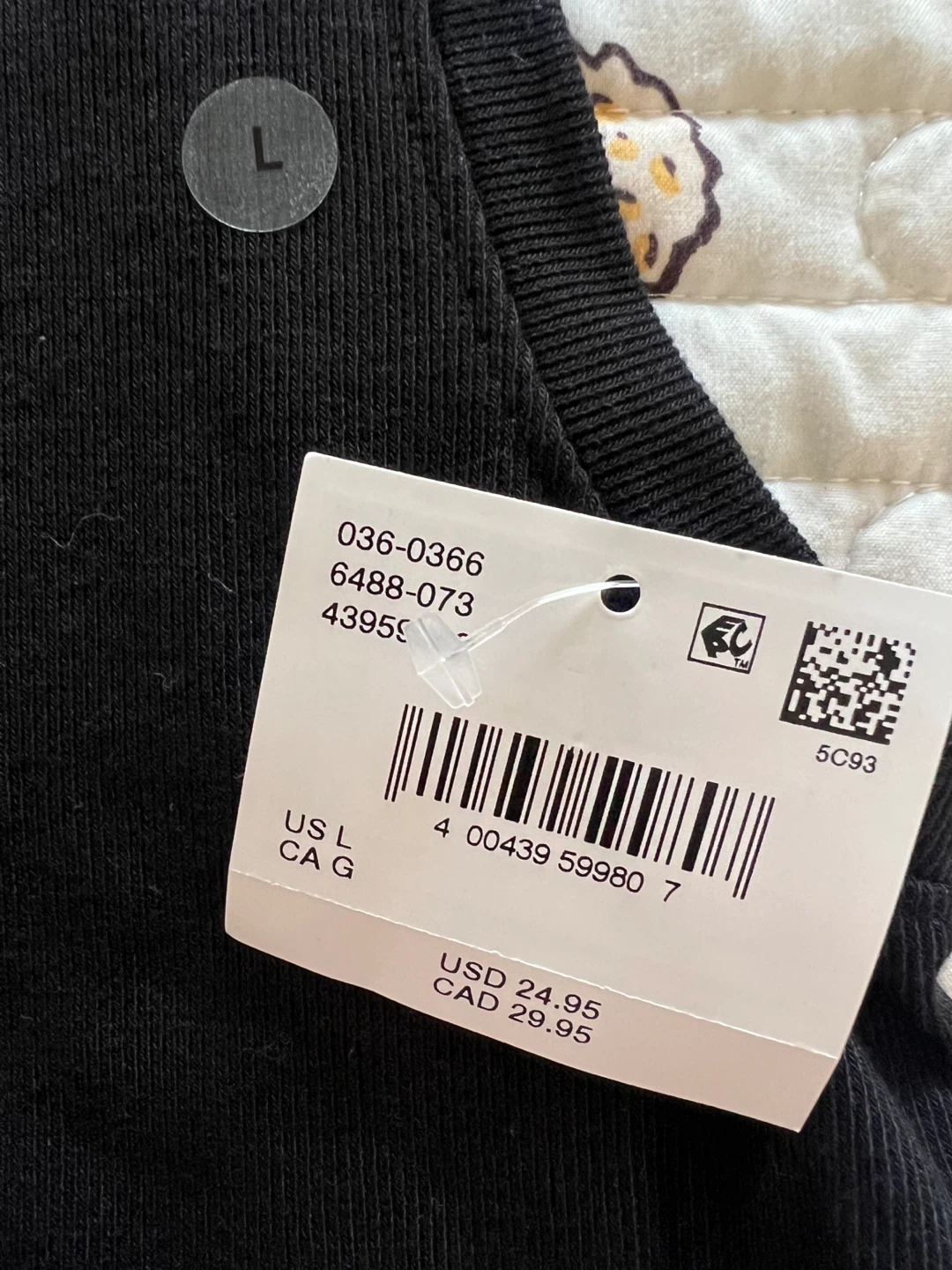 American Eagle Black Button Down Front Tank Top - Size L - photo 4