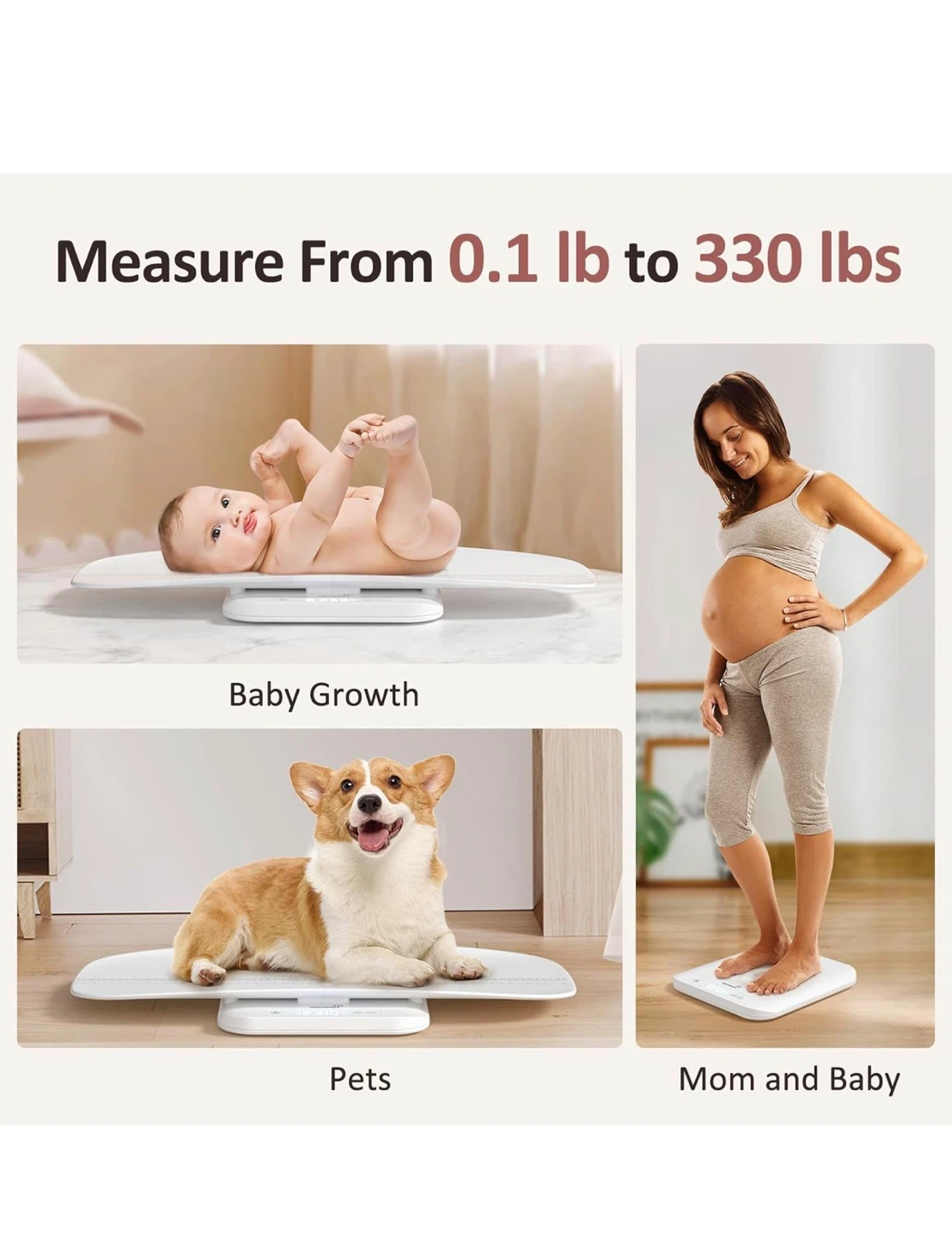 GROWNSY Baby Scale, Pet Scale - photo 2