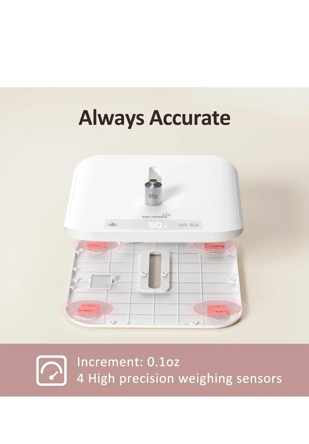GROWNSY Baby Scale, Pet Scale image indicator(6)