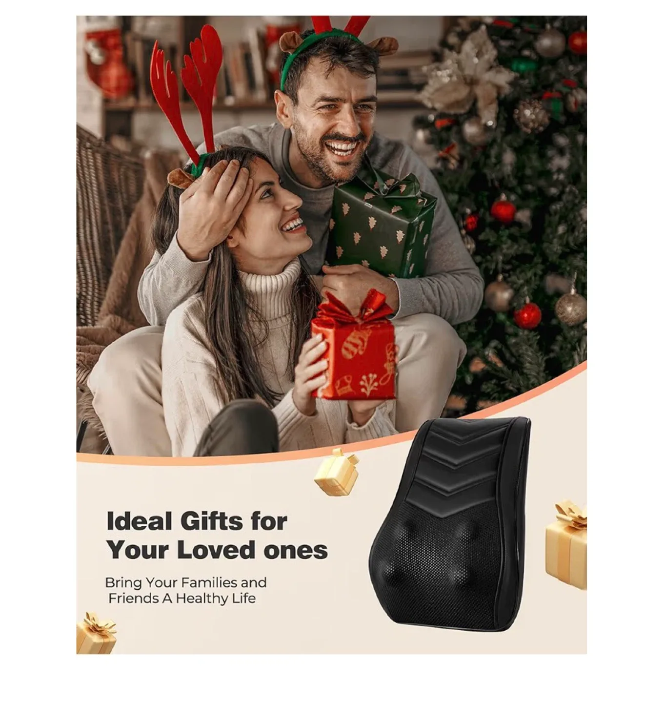 Shiatsu Back Massager with Heat - Like New! image indicator(9)