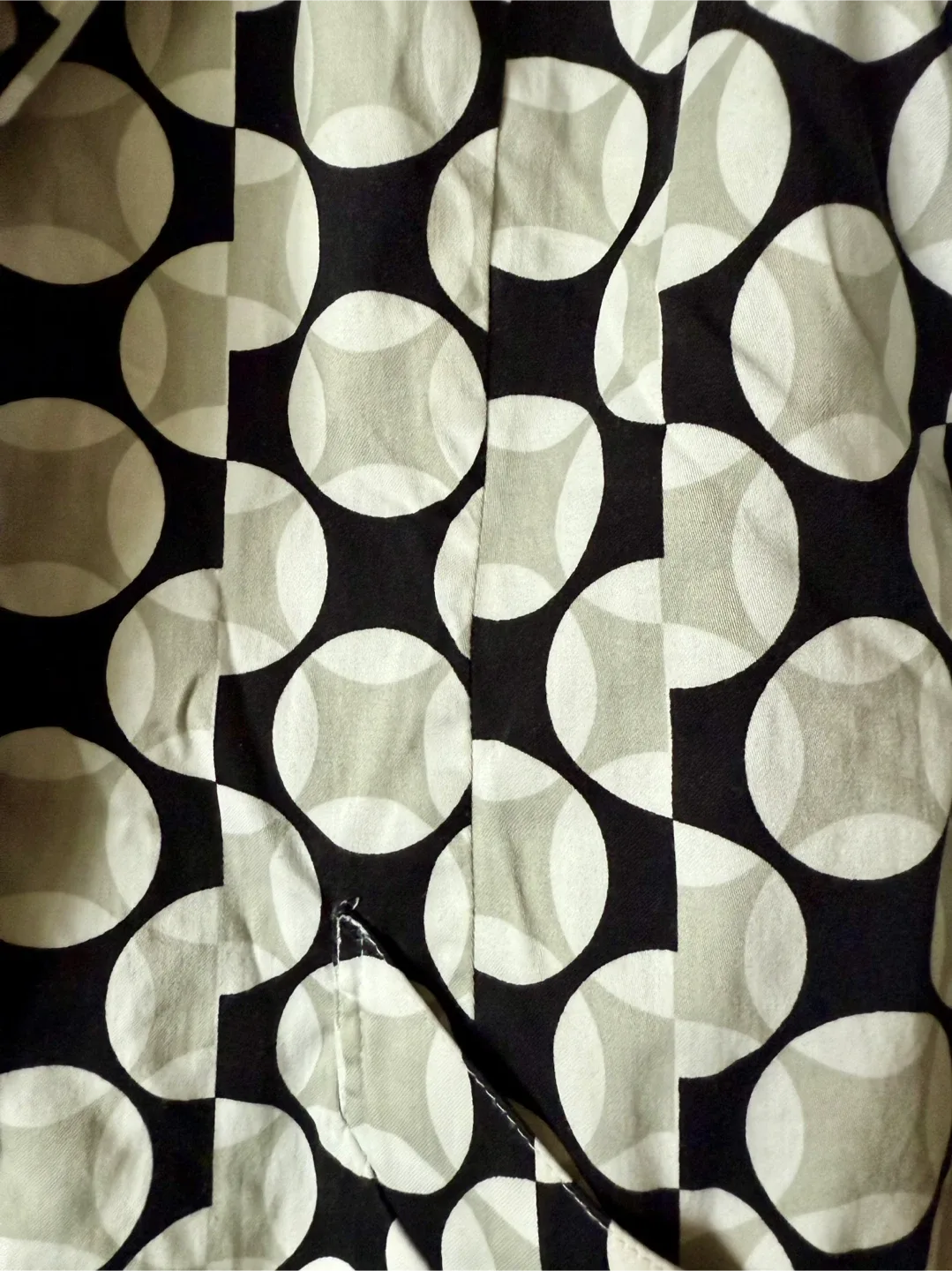 Madison Petite Black/White Patterned Coat, PM image indicator(3)