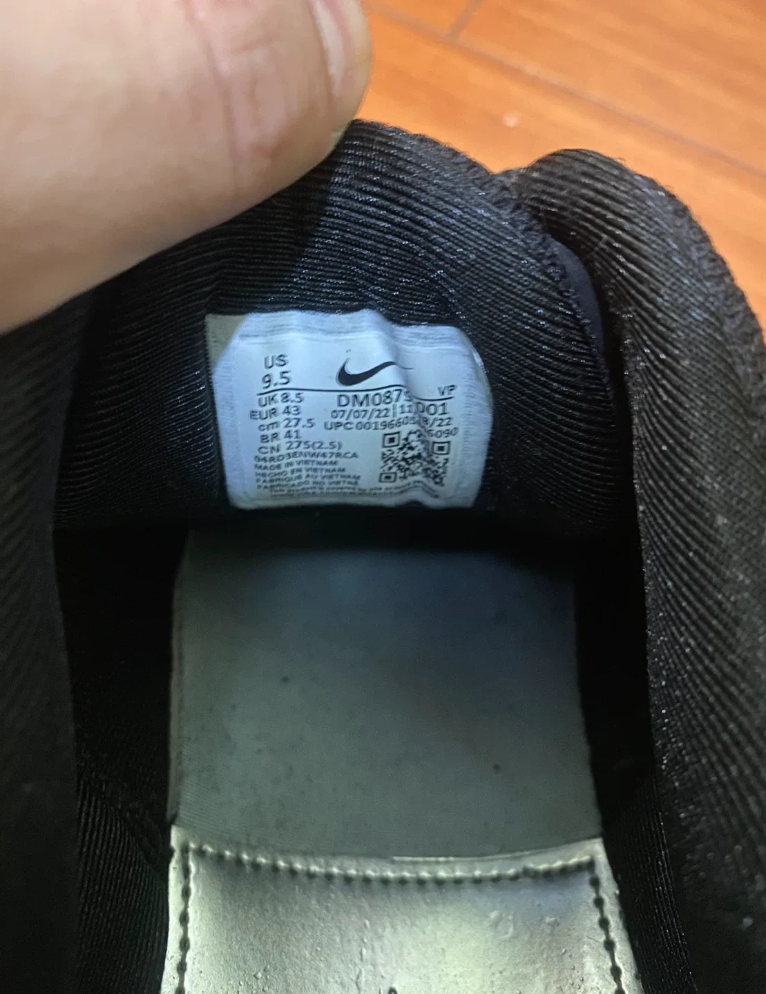 Nike/OVO Noctas. US 9.5 image indicator(4)