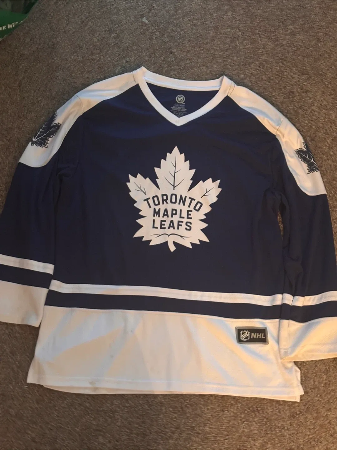 Toronto Maple Leafs NHL Jersey Size L/XL thumbnail
