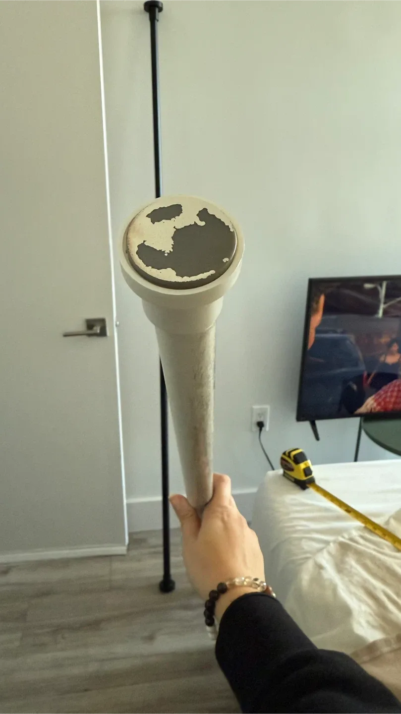 Adjustable Tension Curtain Rod - 76 inches image indicator(2)