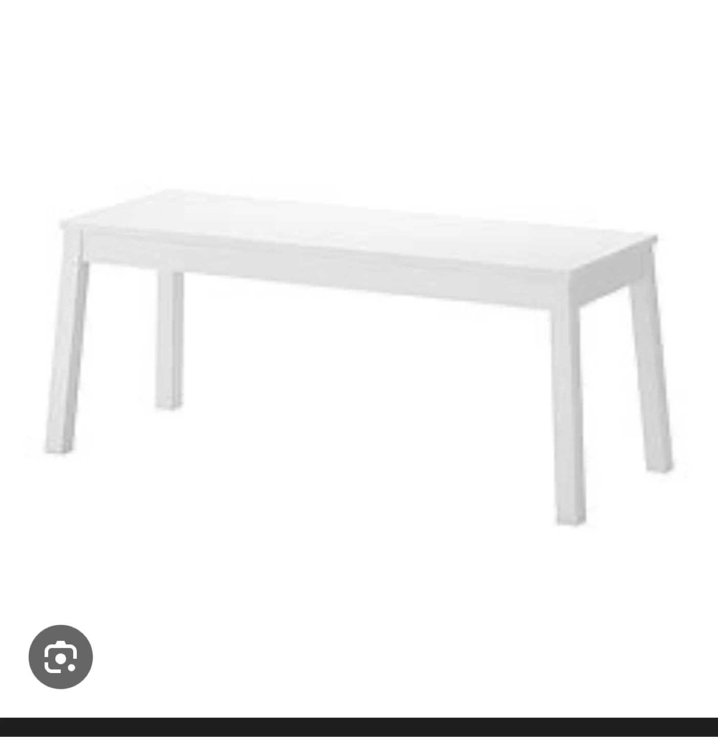 IKEA SIGURD Bench - White