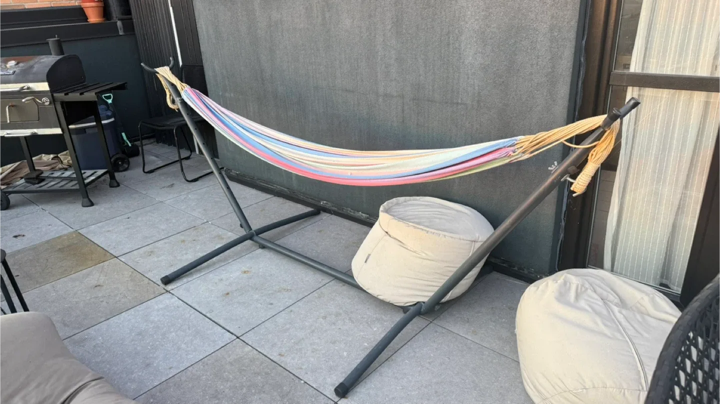Colorful Hammock with Stand