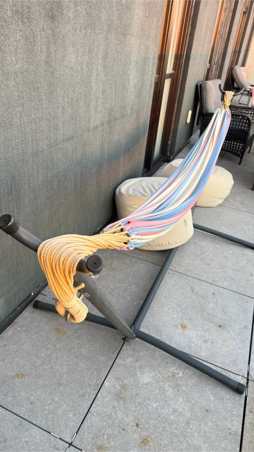 Colorful Hammock with Stand - photo 2