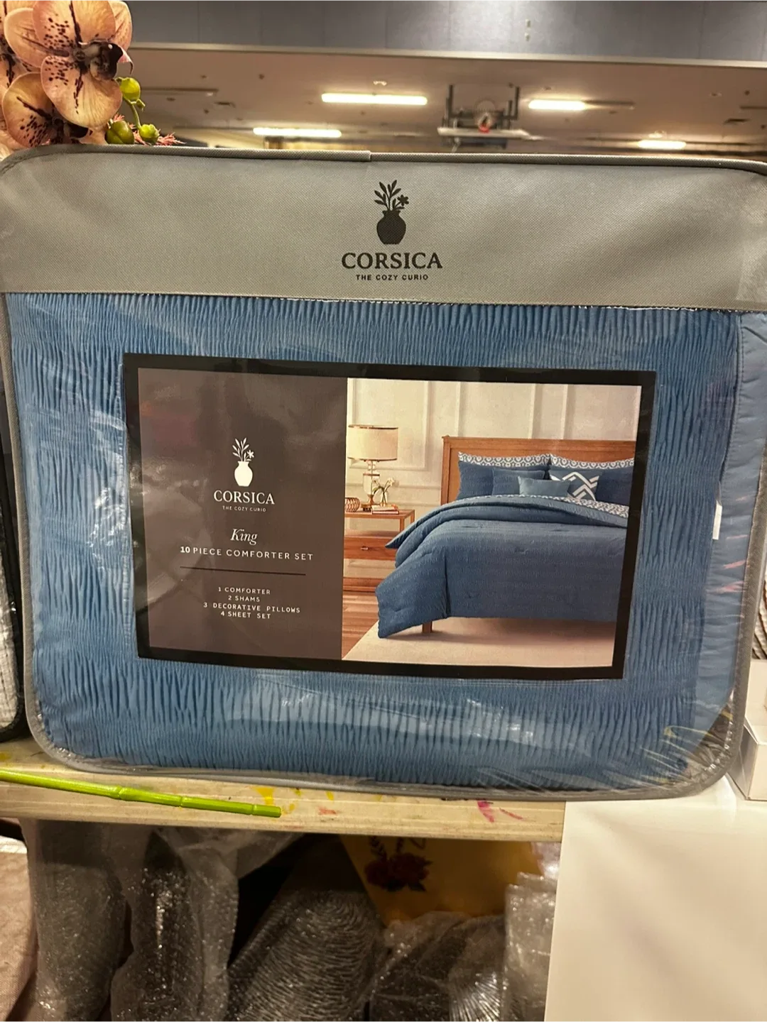 Corsica - Cozy Curio | Queen & King 7 and 10-Piece Comforter Set