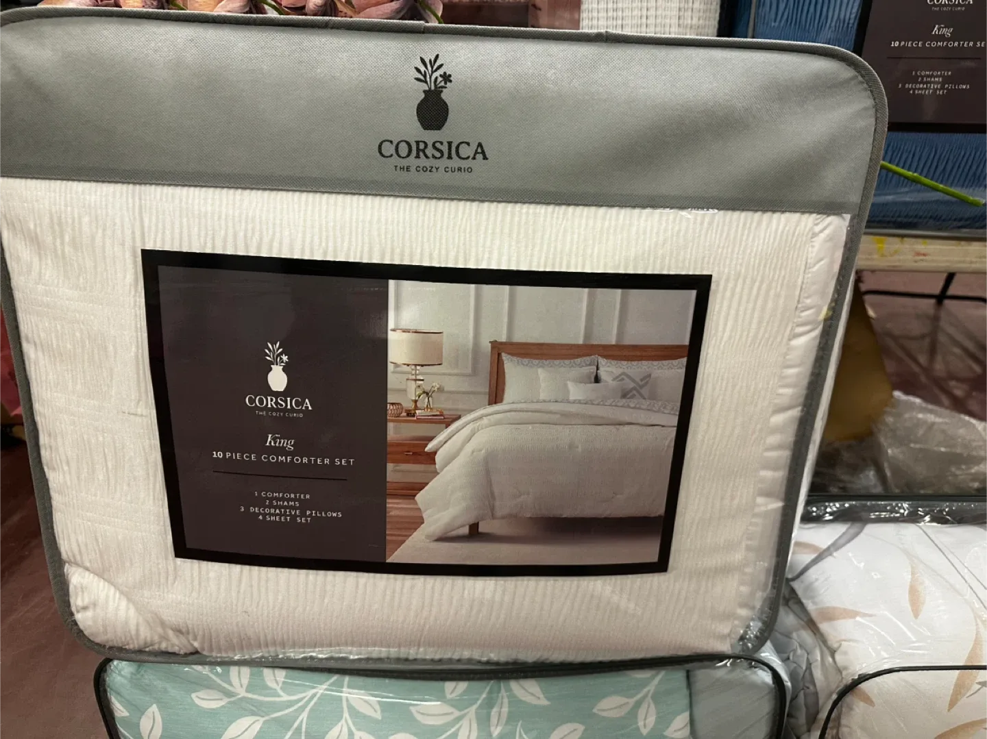 Corsica - Cozy Curio | Queen & King 7 and 10-Piece Comforter Set image indicator(2)