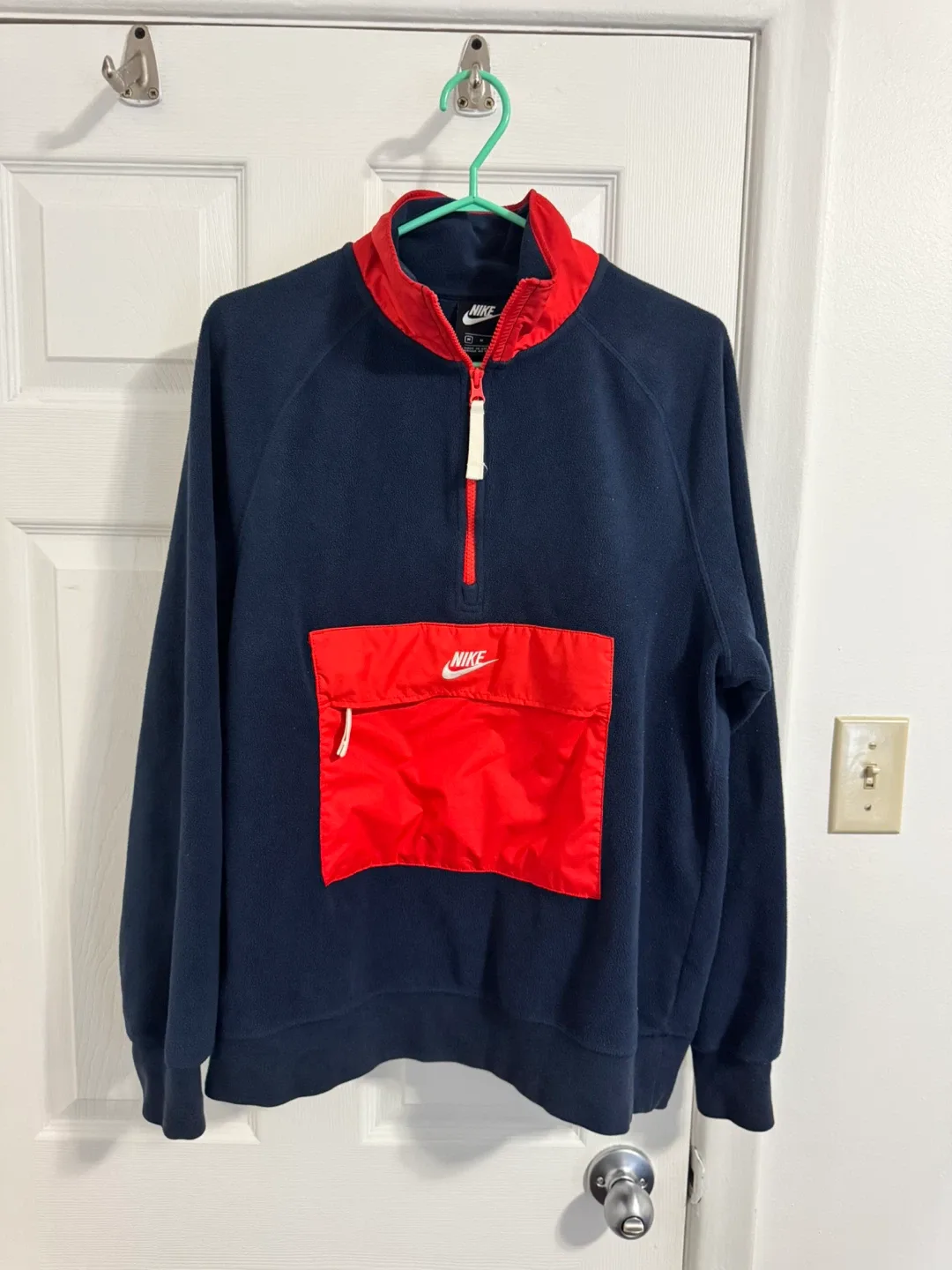 Nike Sportswear Club Fleece Half-Zip Pullover (medium mens) image indicator(9)