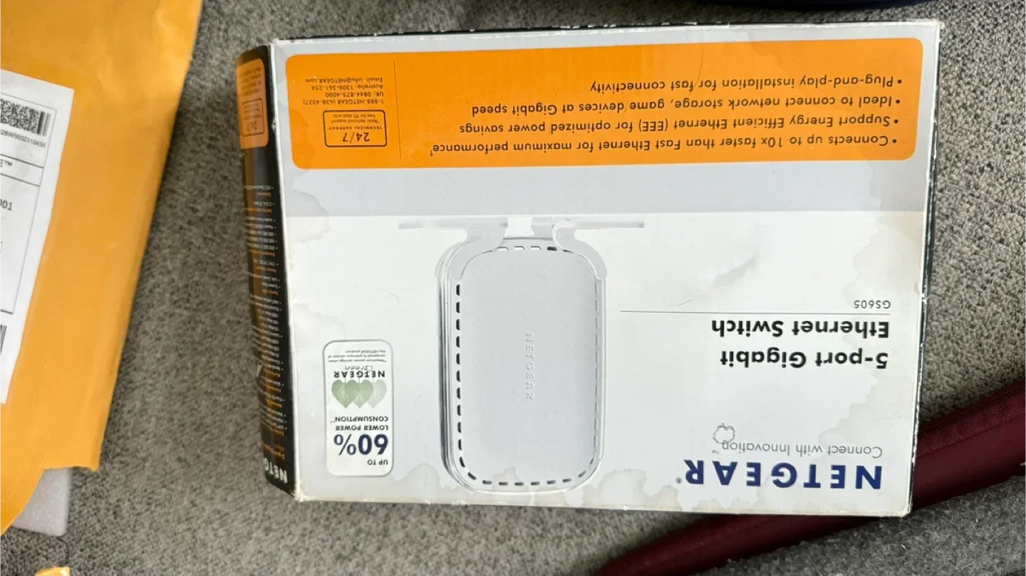 NETGEAR 5-Port Gigabit Ethernet Switch GS605 image indicator(4)