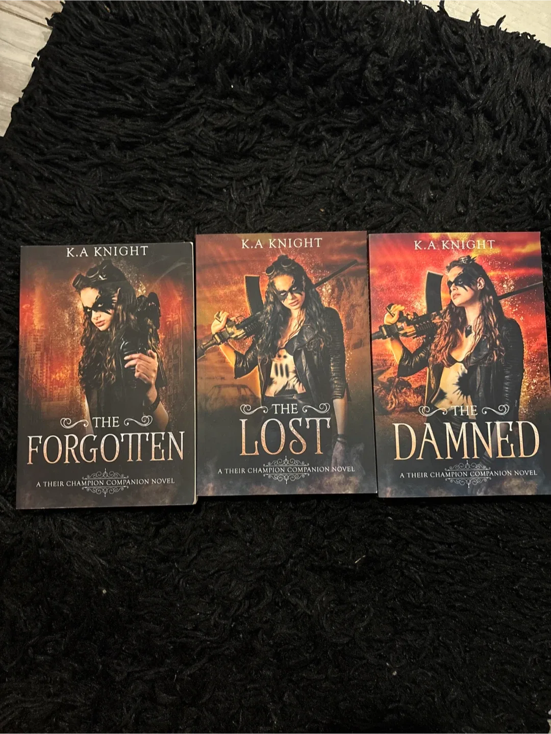 K.A Knight 'Their Champion Companion' Book Series