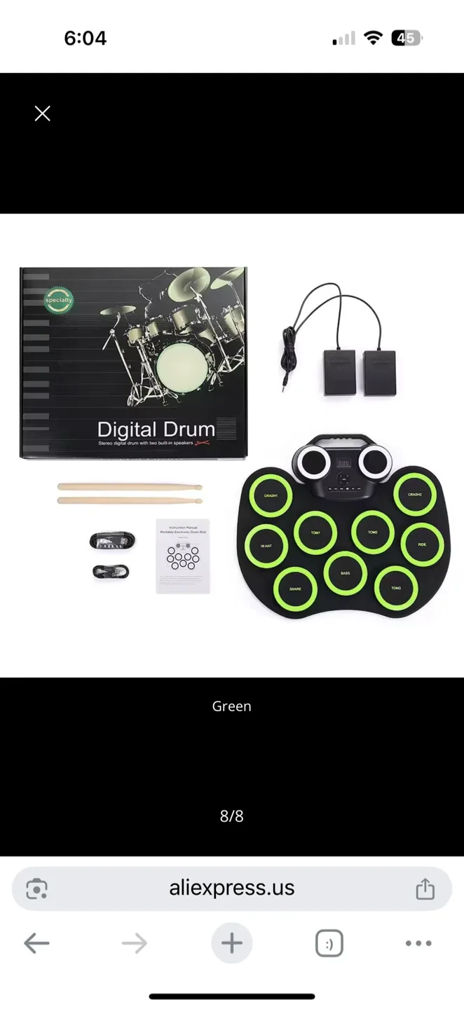 Specialty Digital Drum Set - Like New!