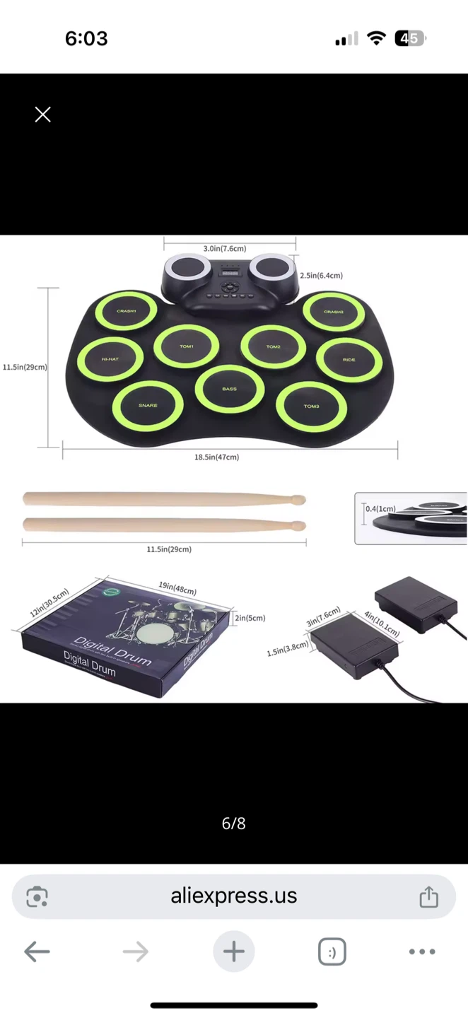 Specialty Digital Drum Set - Like New! - photo 3