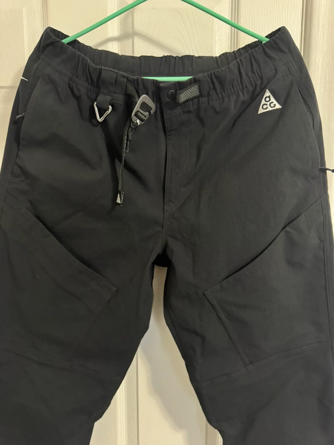 Nike ACG Women's Mid-Rise Hike Pants Black/Summit (Medium) image indicator(2)
