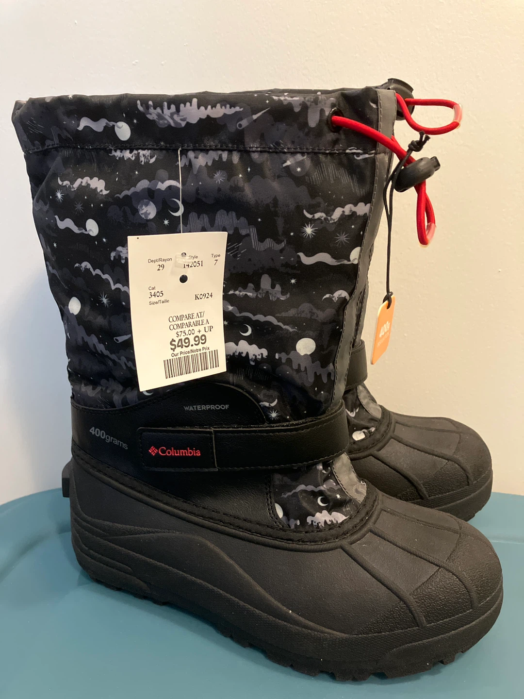 Columbia Waterproof Winter Boots - Size 6
