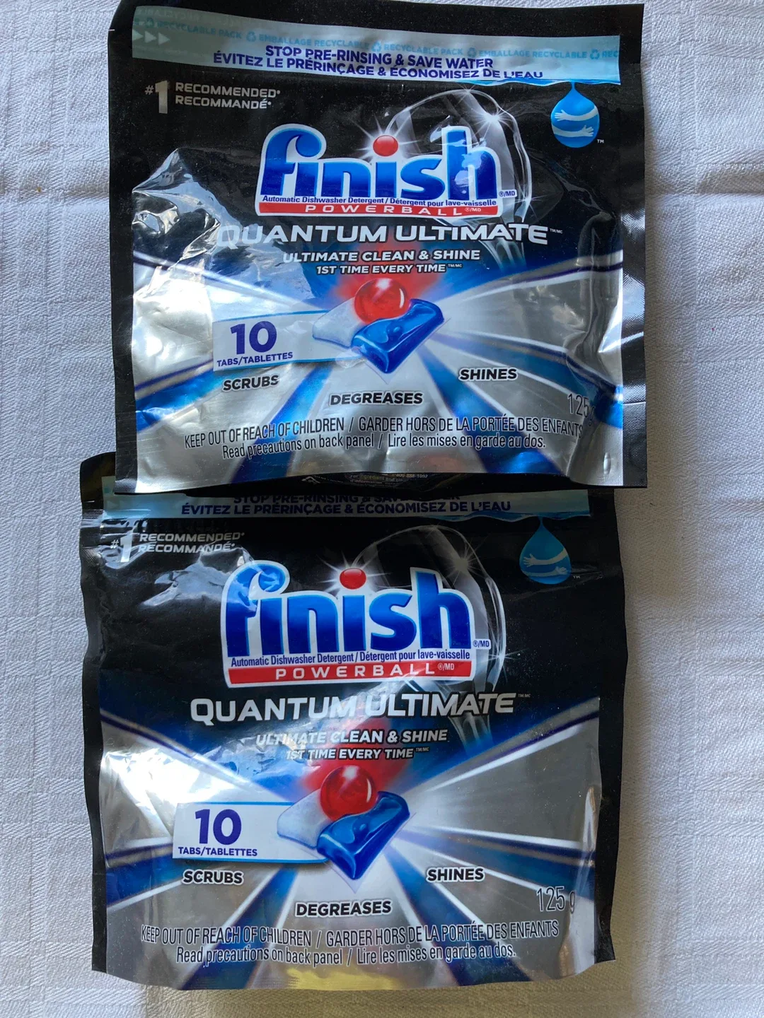 Finish Quantum Ultimate Dishwasher Tabs (2 x 10)
