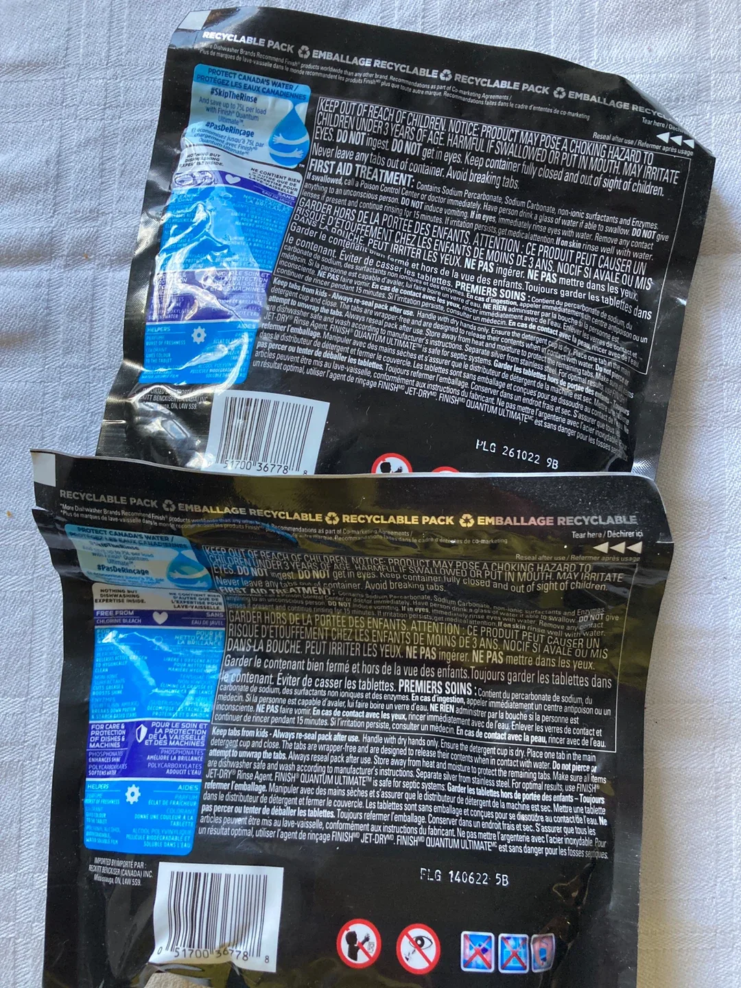 Finish Quantum Ultimate Dishwasher Tabs (2 x 10) image indicator(2)