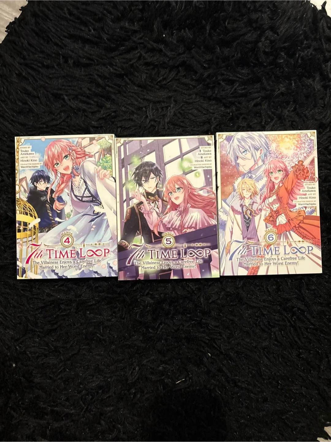 7th Time Loop Manga Volumes 4, 5, & 6