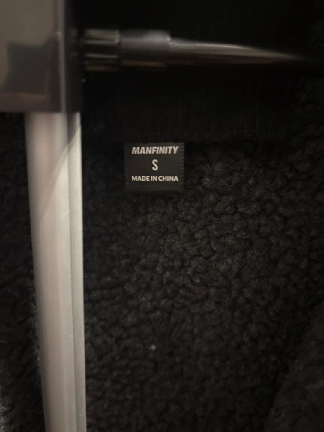 Manfinity Black Corduroy Jacket - Size S - photo 2