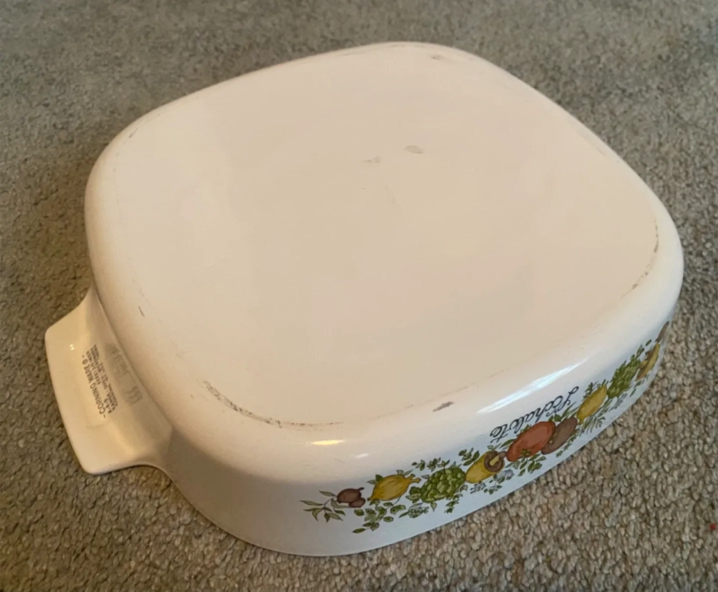 🥕 Vintage Pyrex L'Echalote Casserole Dish image indicator(2)