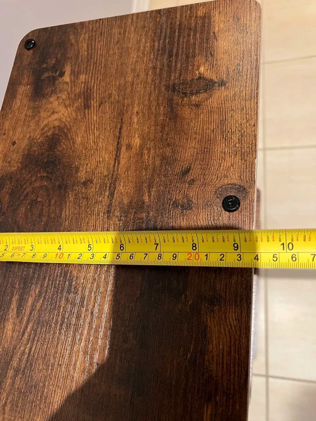 Brown Wood Grain 3-Tier Shelf image indicator(6)