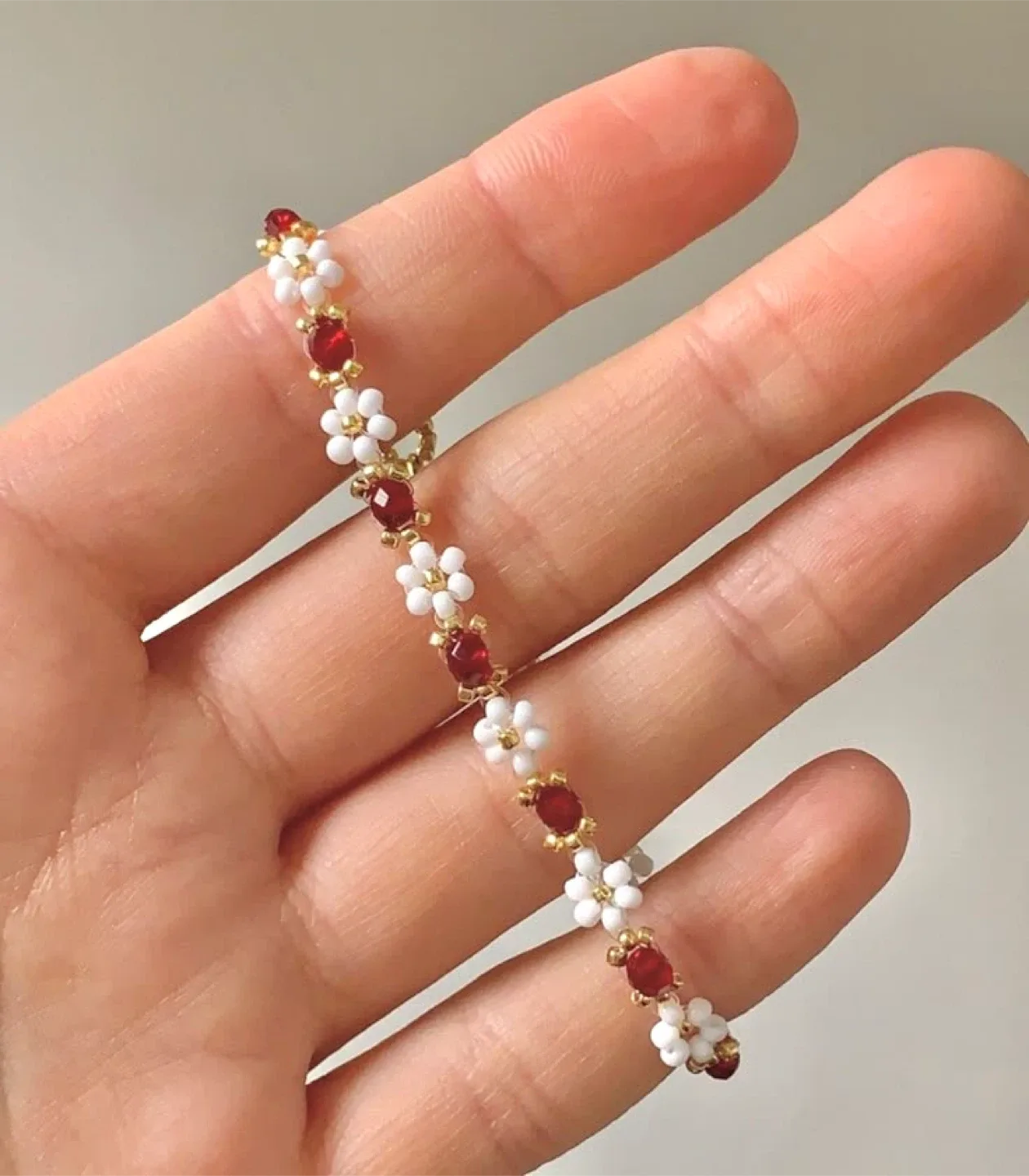 Red Ruby Gem Bracelet - Christmas Gifts / Gift Ideas image indicator(2)