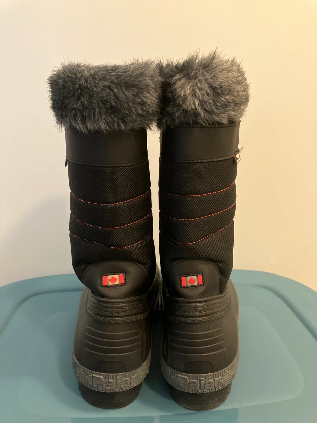 Pajar Black Winter Boots - Women's Size 9 - photo 3
