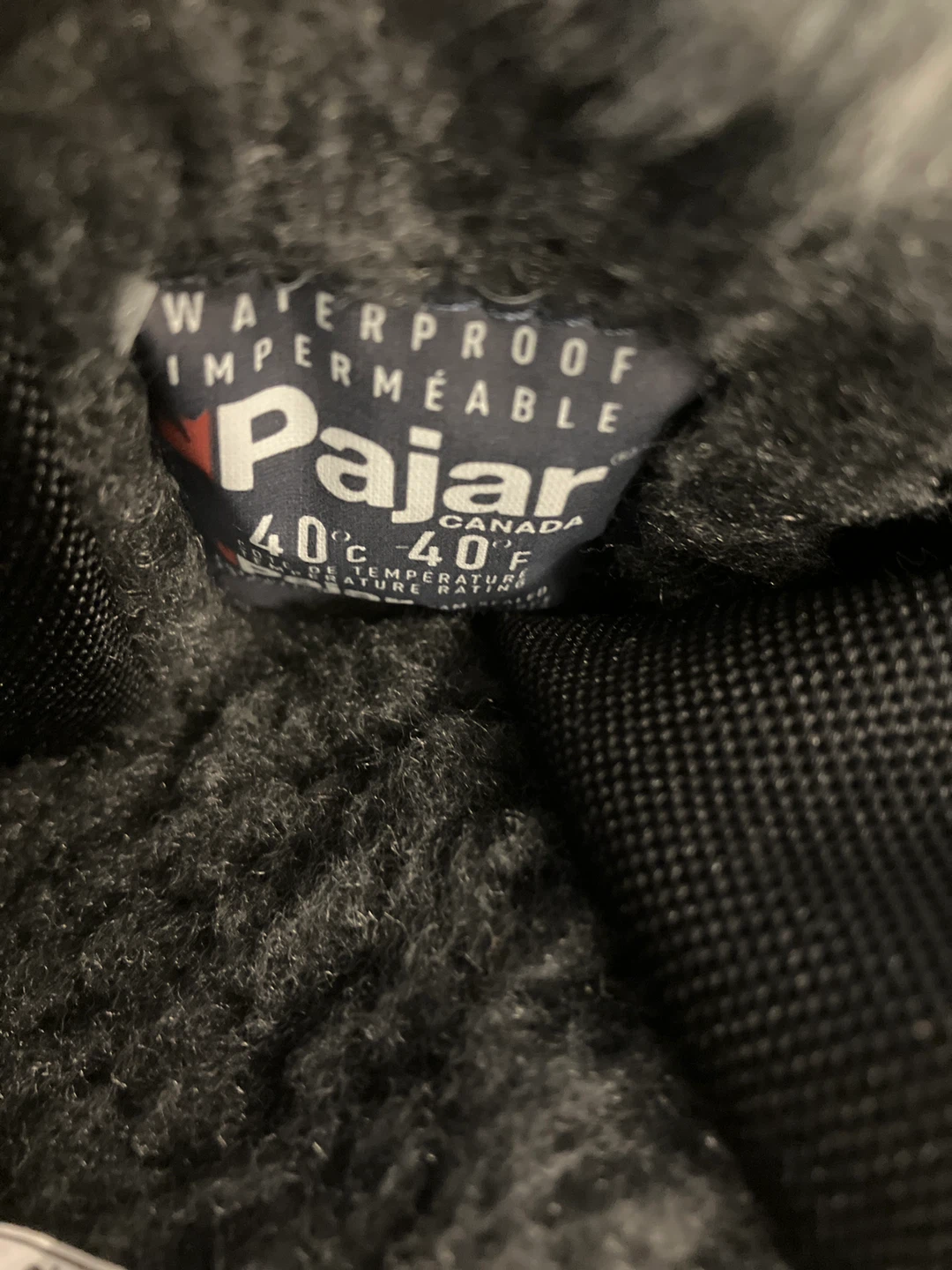 Pajar Black Winter Boots - Women's Size 9 - photo 5