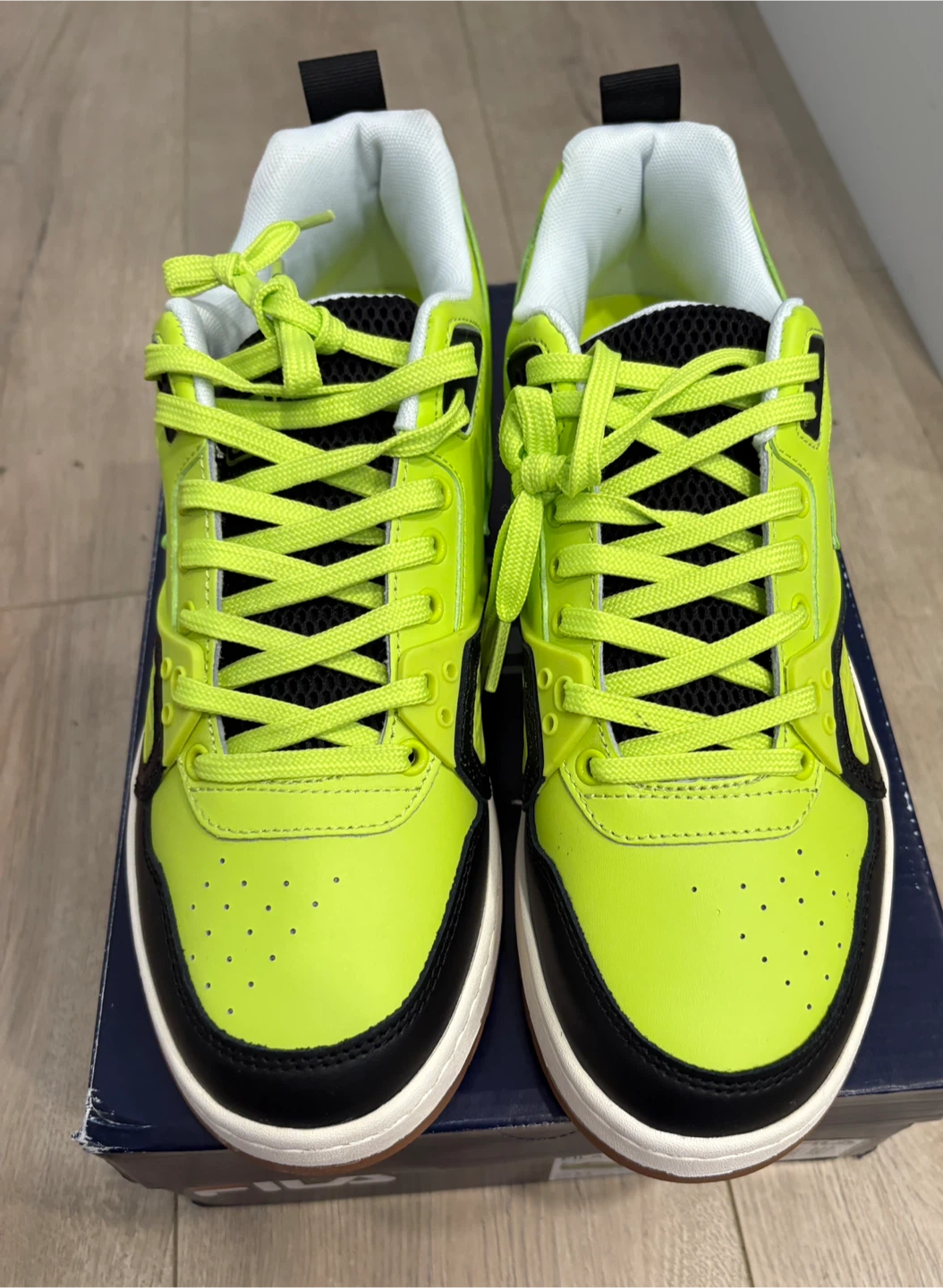 Fila Ace Neon Green/Black, Men's US 10.5 - photo 4