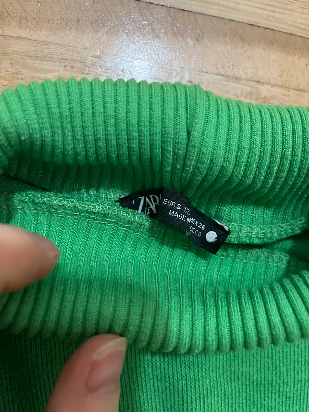 Zara Green Turtleneck Sweater - Size S - photo 2