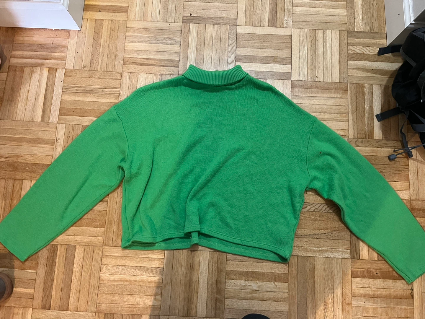 Zara Green Turtleneck Sweater - Size S