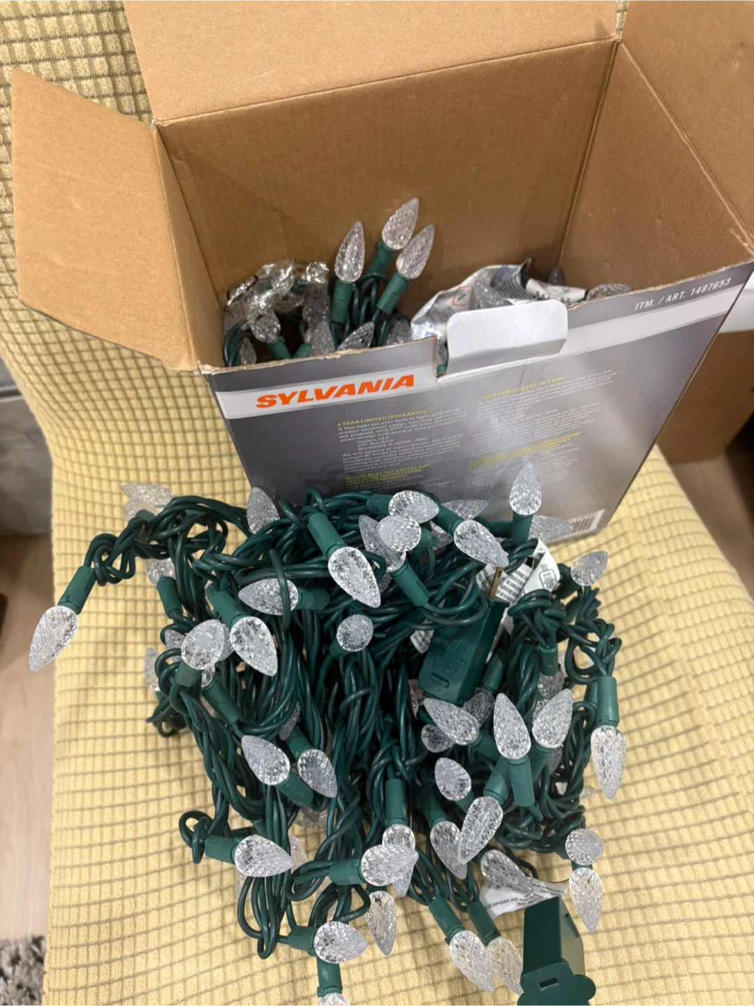 Sylvania Stay-Lit Platinum LED C6 Lights - 200 Bulbs - photo 2