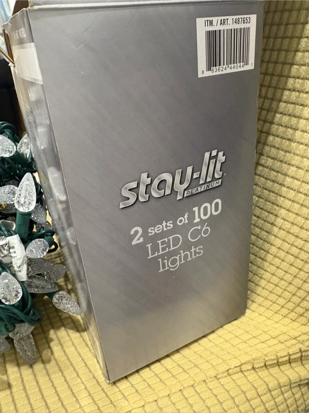 Sylvania Stay-Lit Platinum LED C6 Lights - 200 Bulbs - photo 3