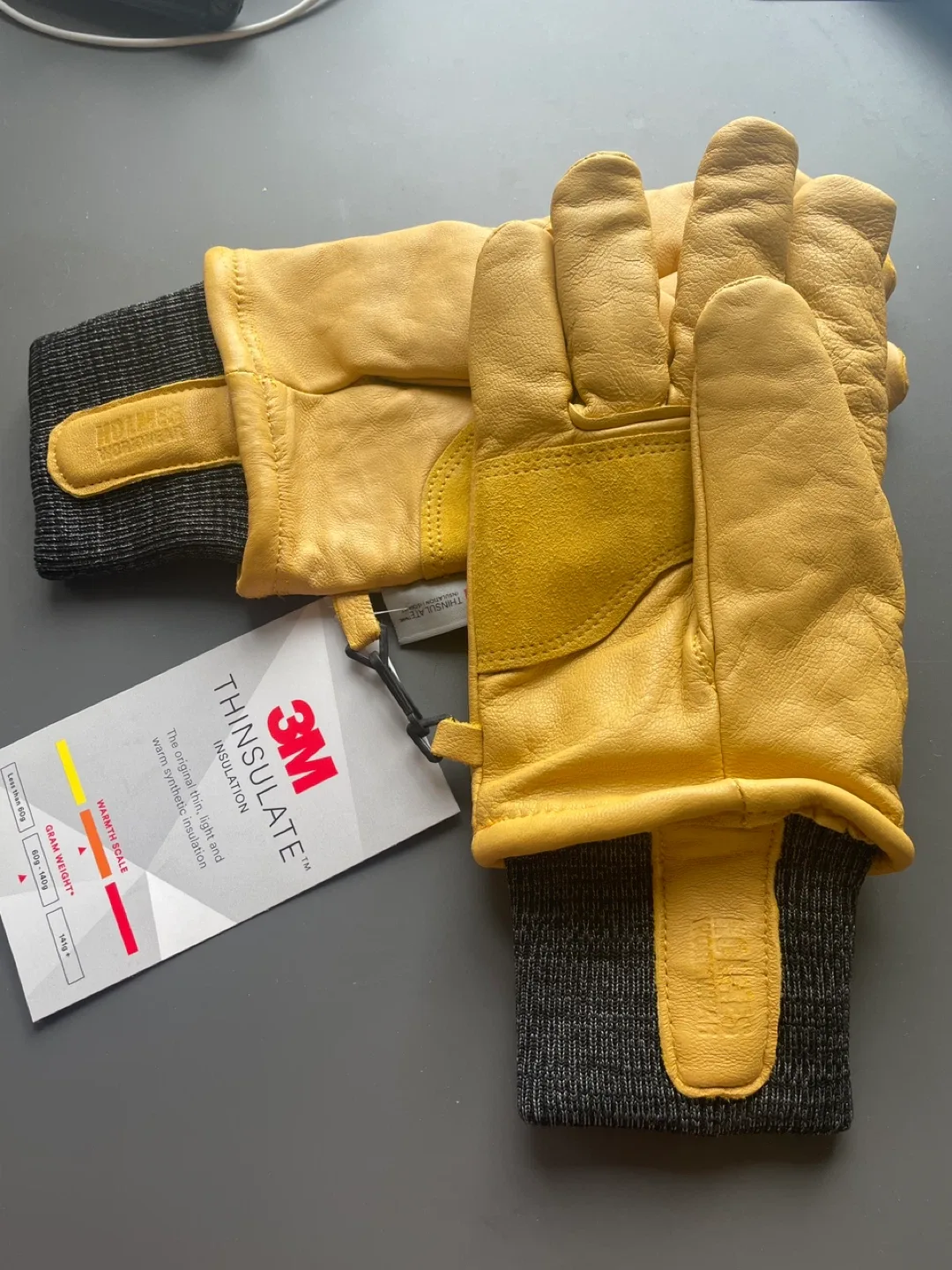 Holmes Workwear Leather Gloves image indicator(2)