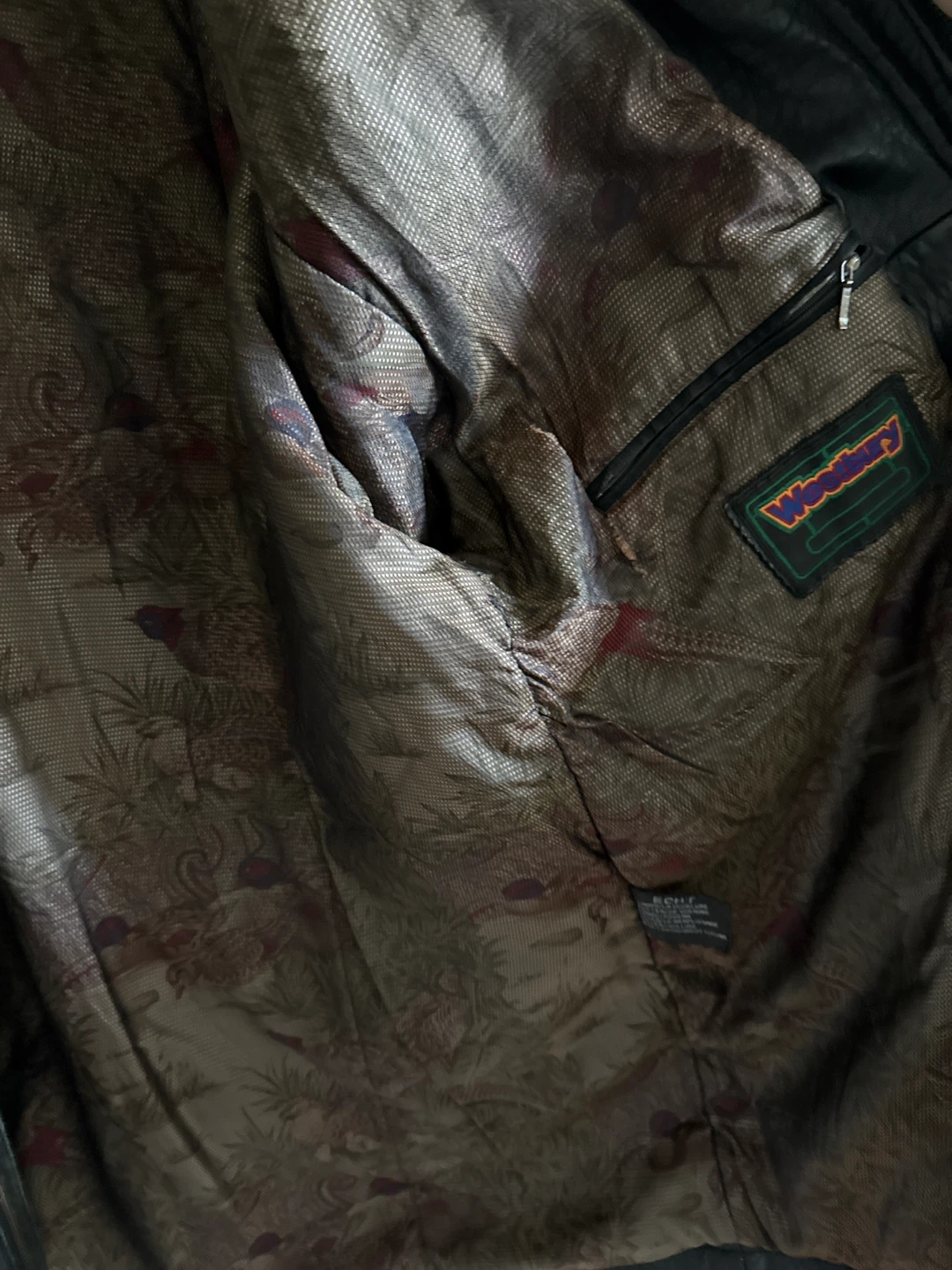 Weatherby Black Leather Jacket - photo 3
