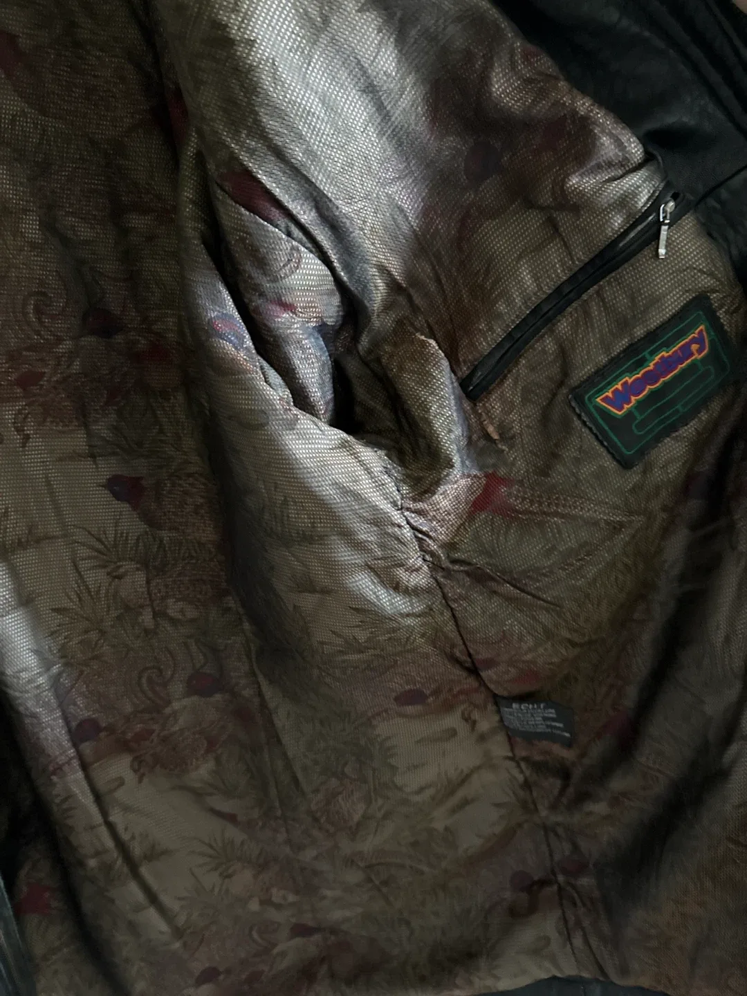 Weatherby Black Leather Jacket image indicator(3)