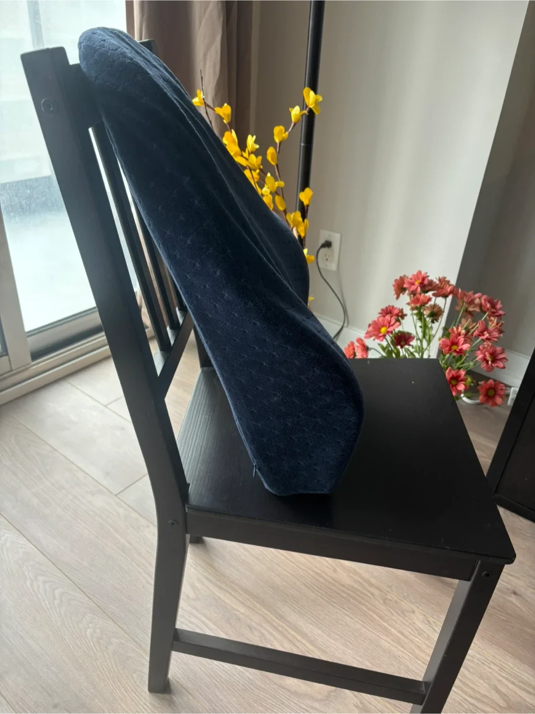 Navy Blue Backrest Cushion image indicator(2)