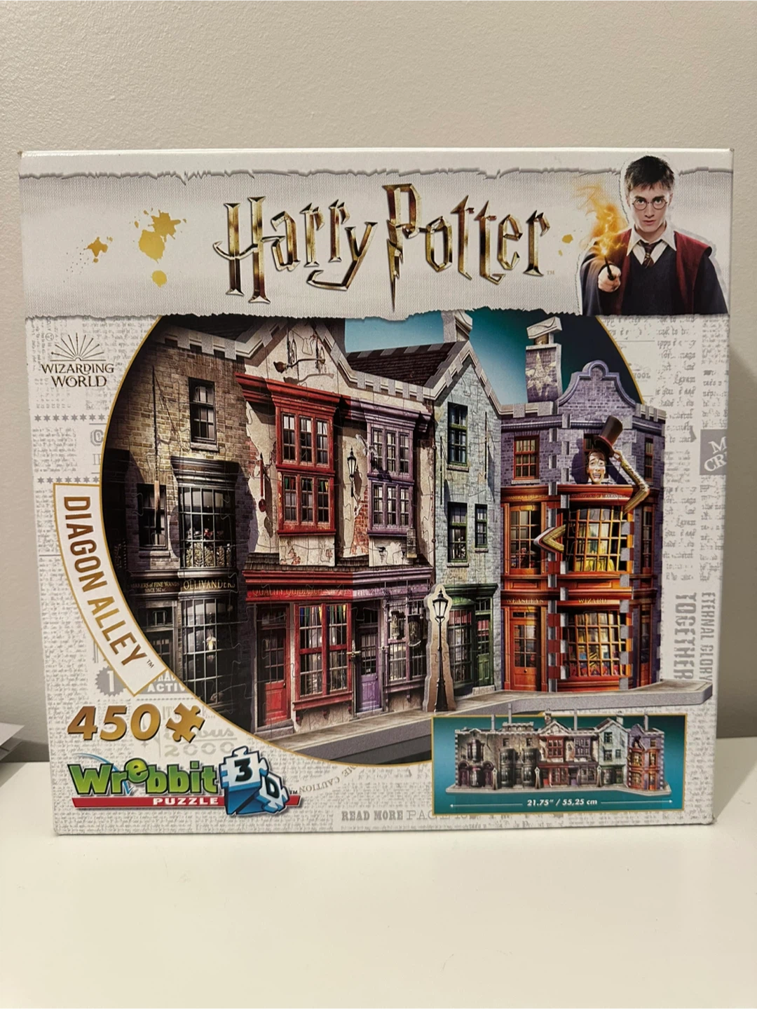 Harry Potter Diagon Alley 450-Piece 3D Puzzle