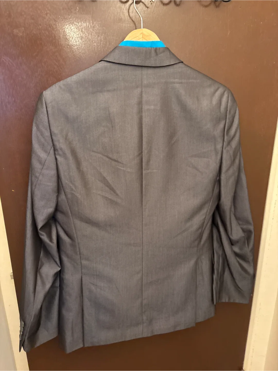 Stockhomme Grey Slim Fit Suit Jacket - Size S image indicator(2)