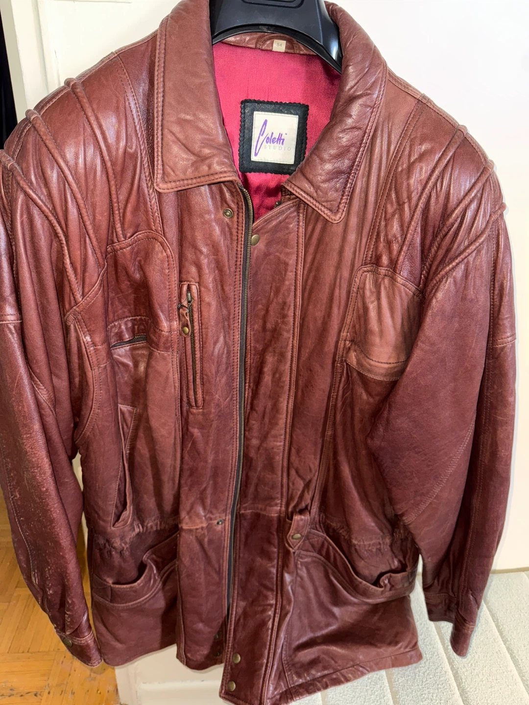 Coletti Studio Leather Jacket