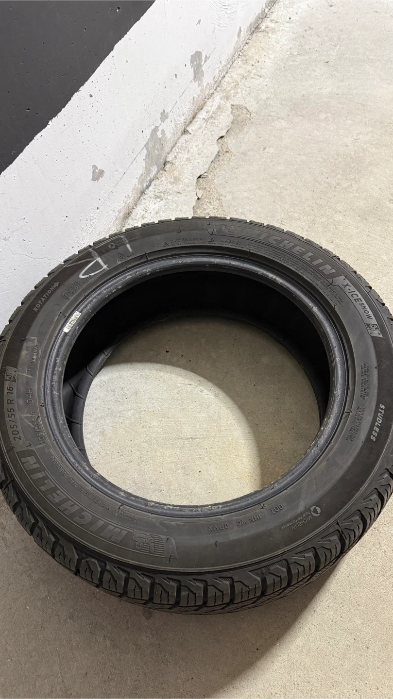 Michelin X-Ice Snow 205/55 R16 Tires (rubber only) - photo 5