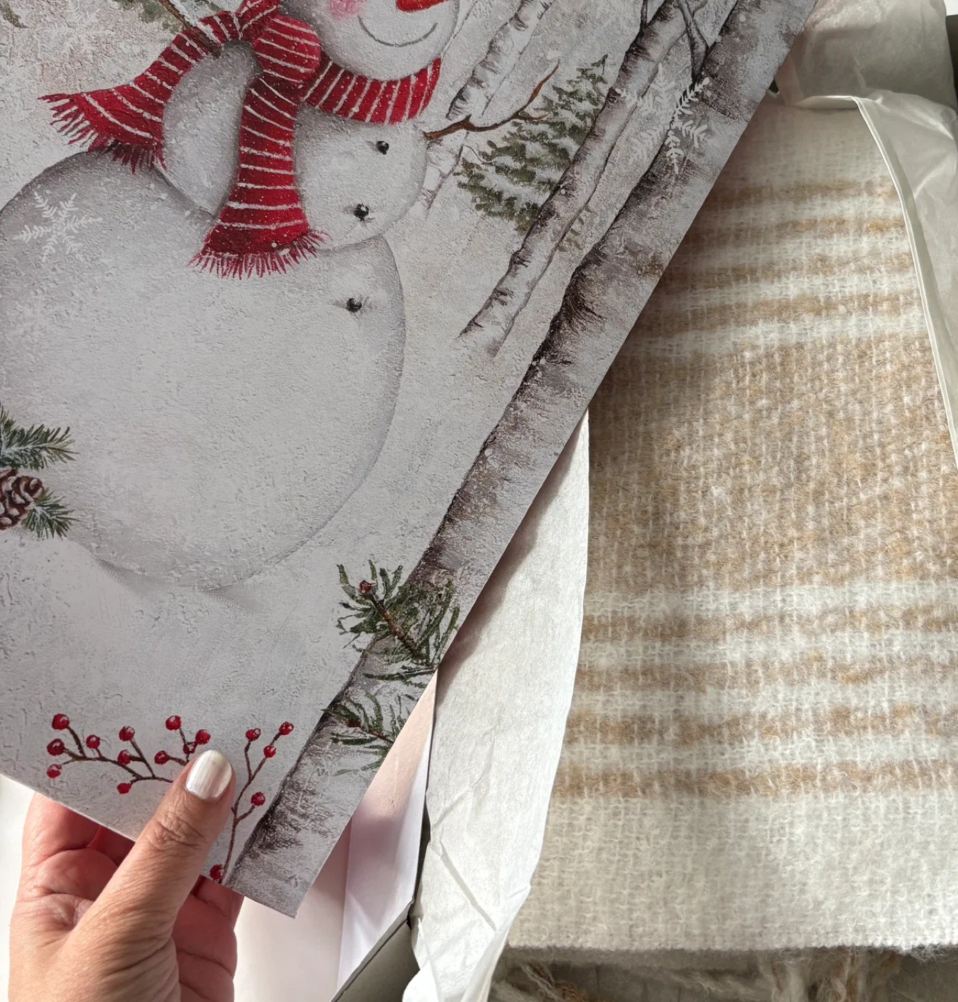 Brand New Old Navy Plaid Scarf - One Size image indicator(3)