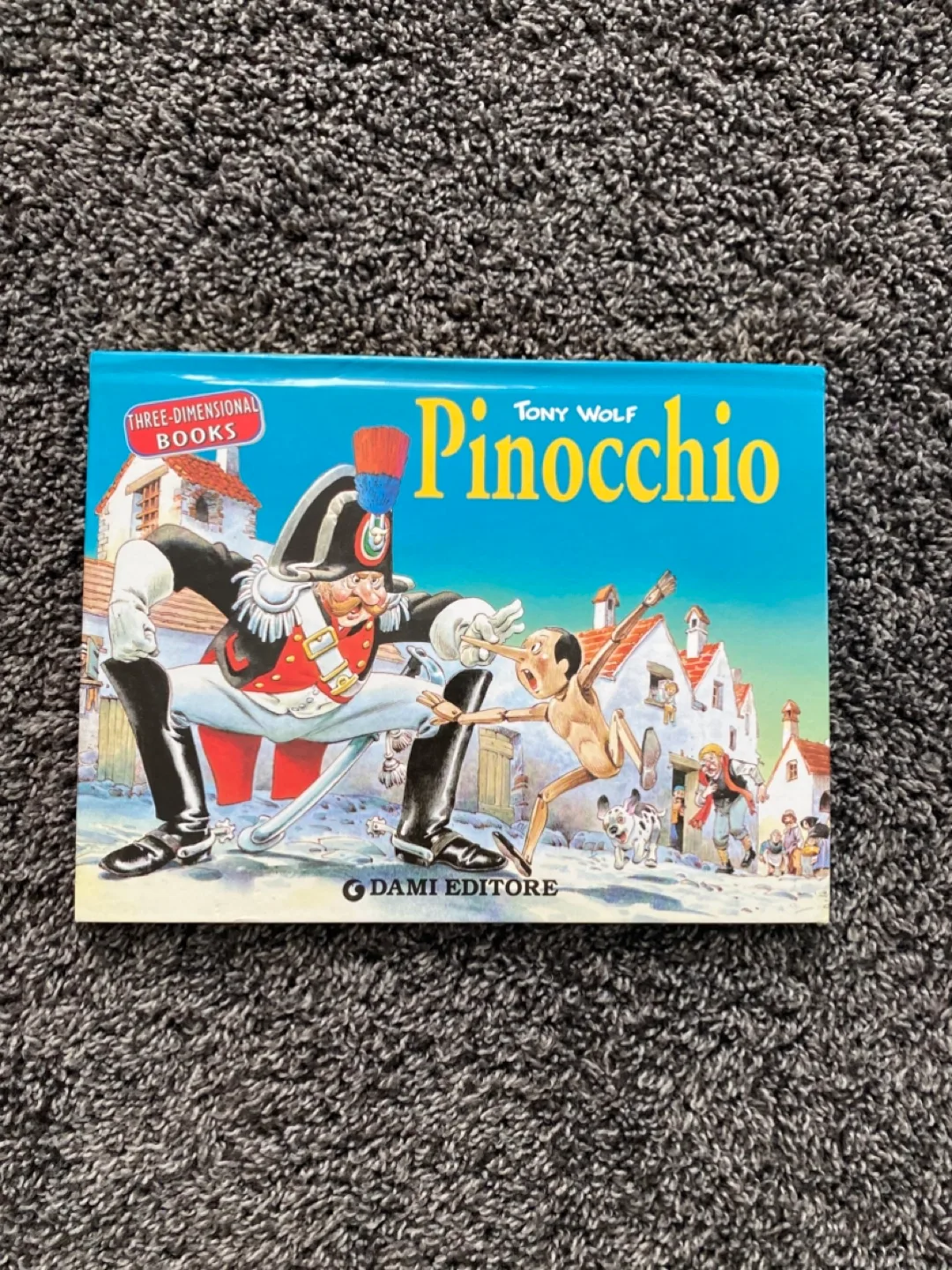 Tony Wolf Pinocchio Three-Dimensional Pop-Up Book
