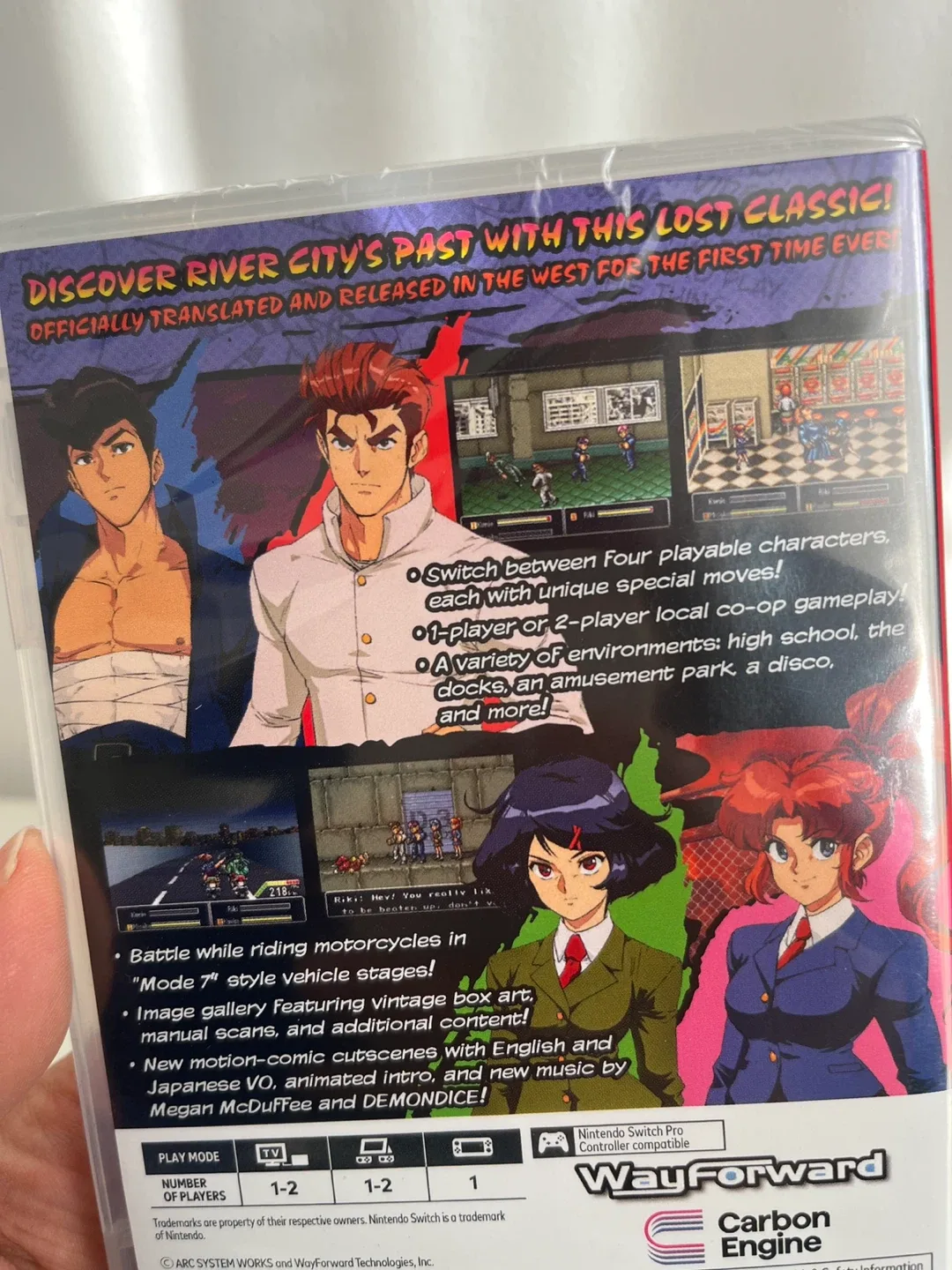 New! River City Girls Zero - Nintendo Switch Limited Run #139 image indicator(4)