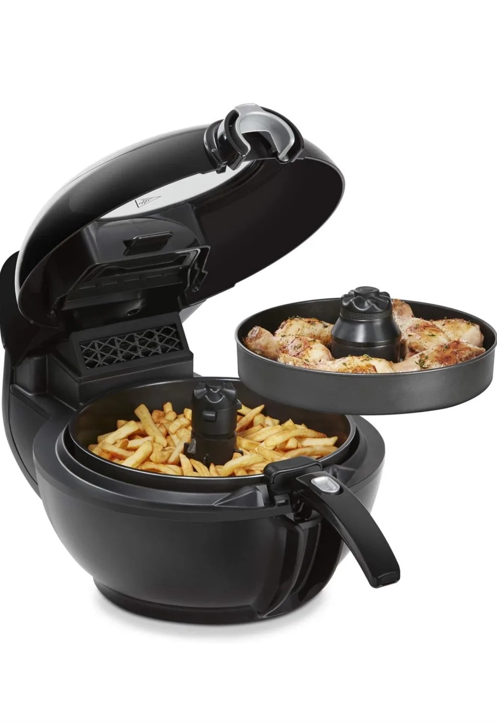 Brand New T-fal ActiFry Genius XL 2-in-1 Air Fryer – Black image indicator(9)
