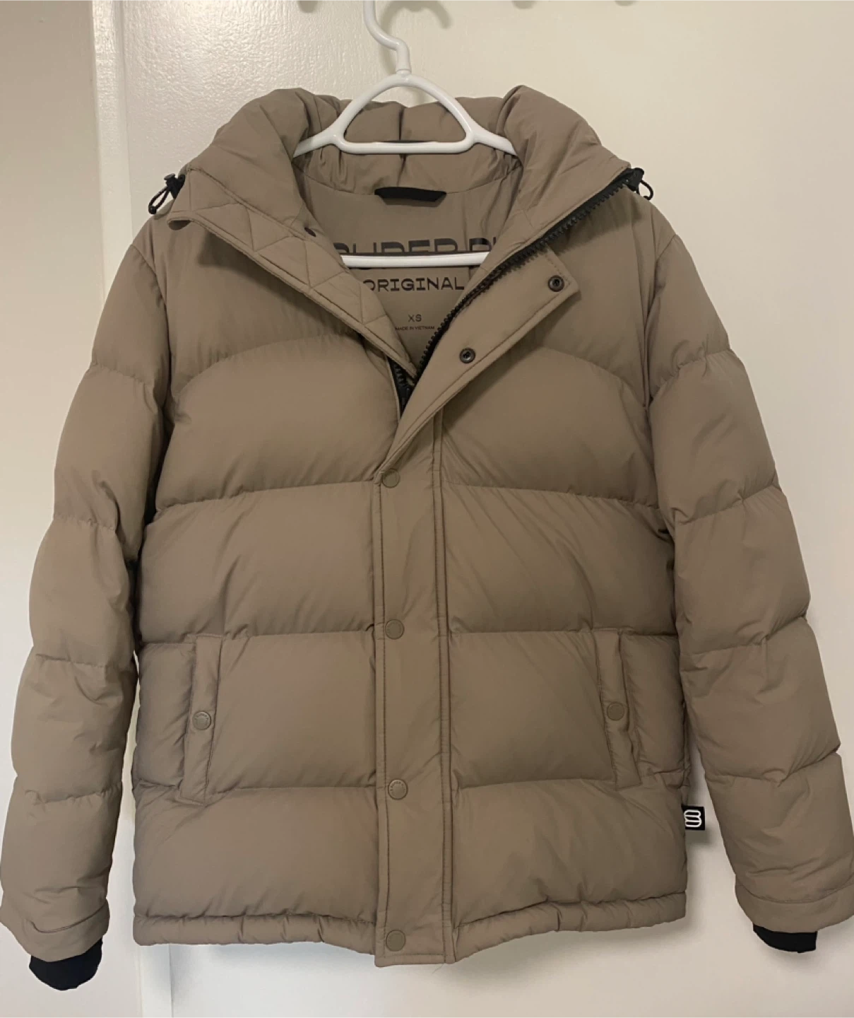 Aritzia Super Puff Original - Taupe (XS) - photo 2