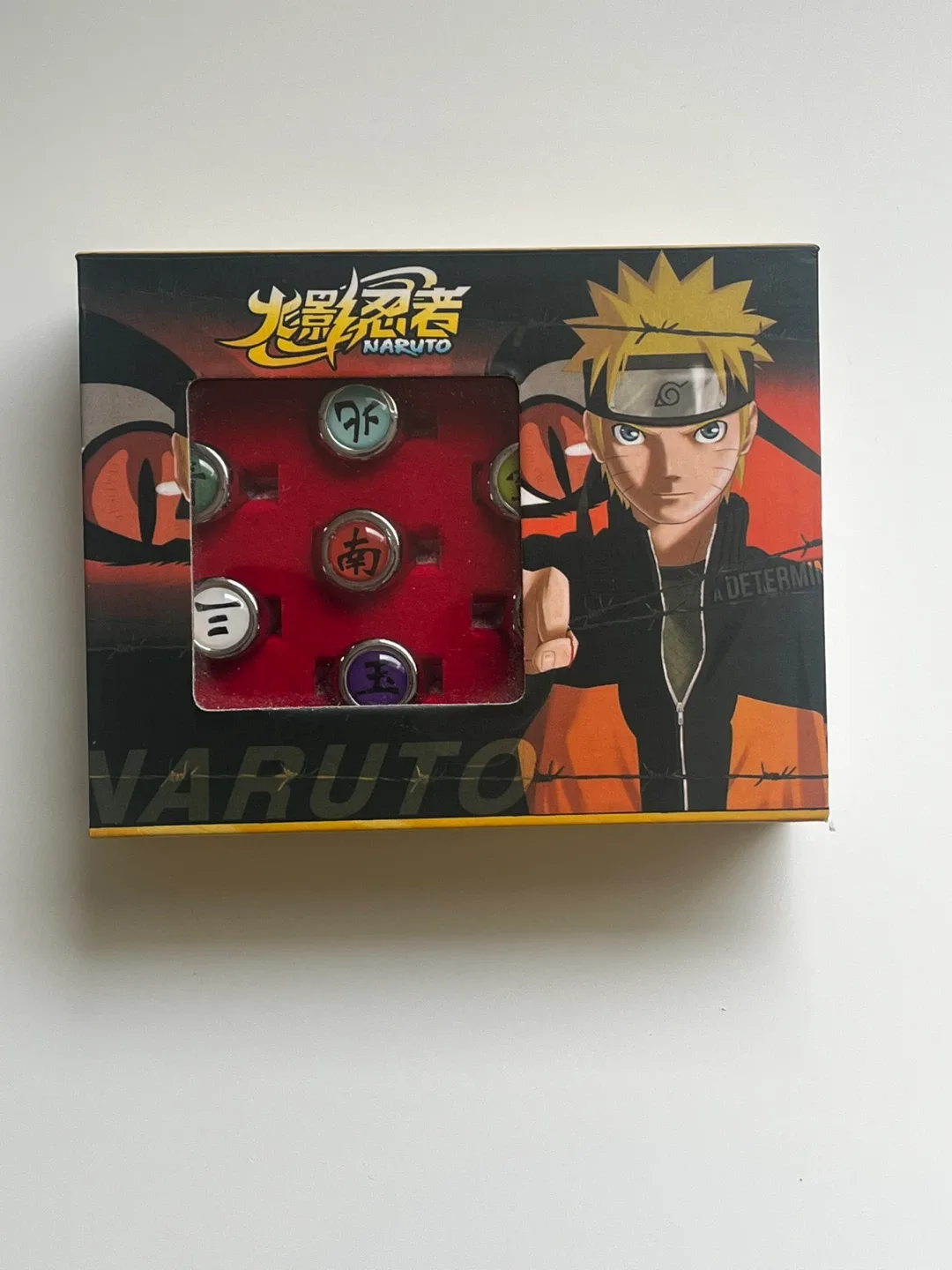 Naruto Akatsuki Rings Set - New in Box! image indicator(2)