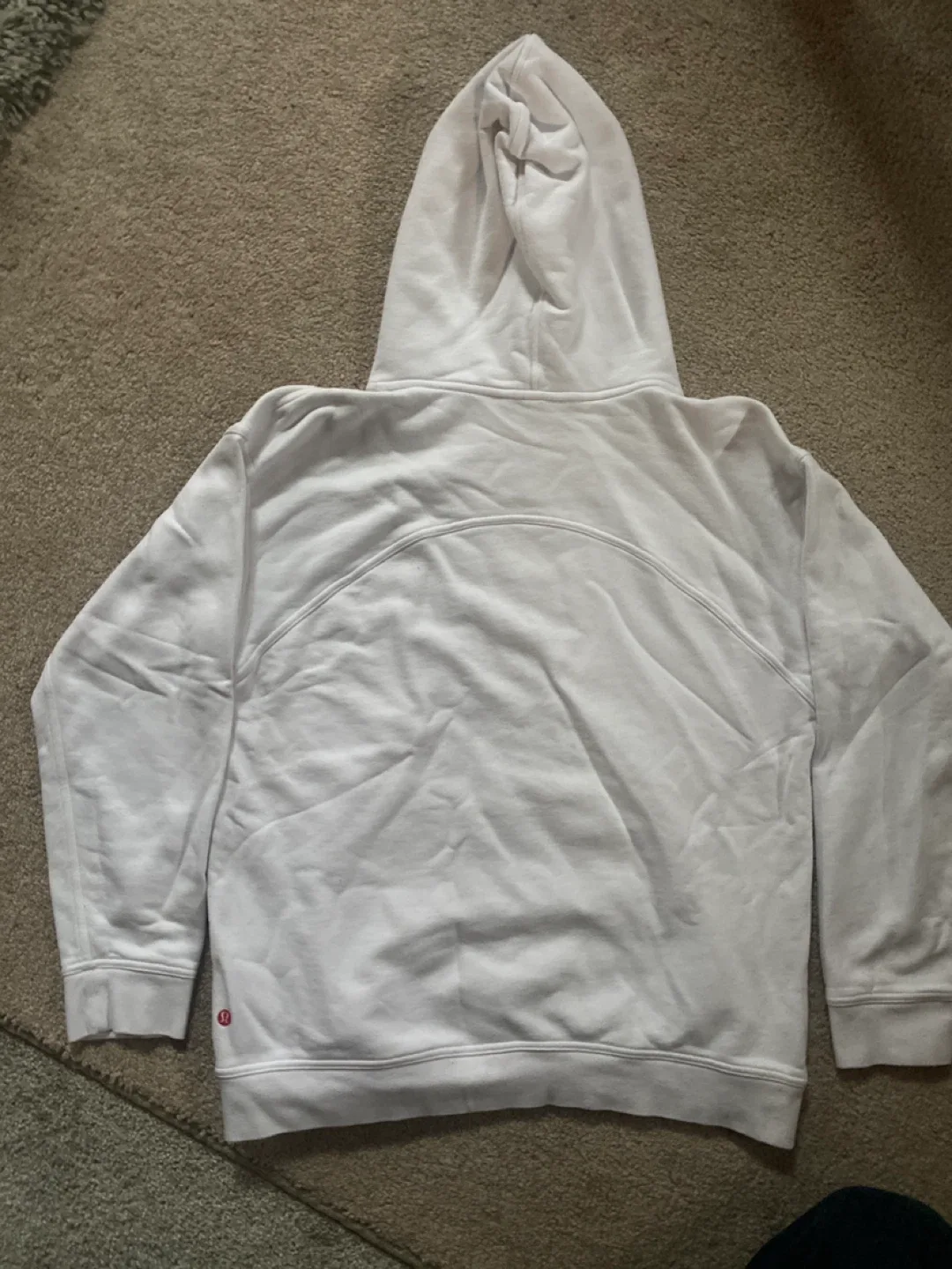 Lululemon White Hoodie - Size 12 image indicator(2)