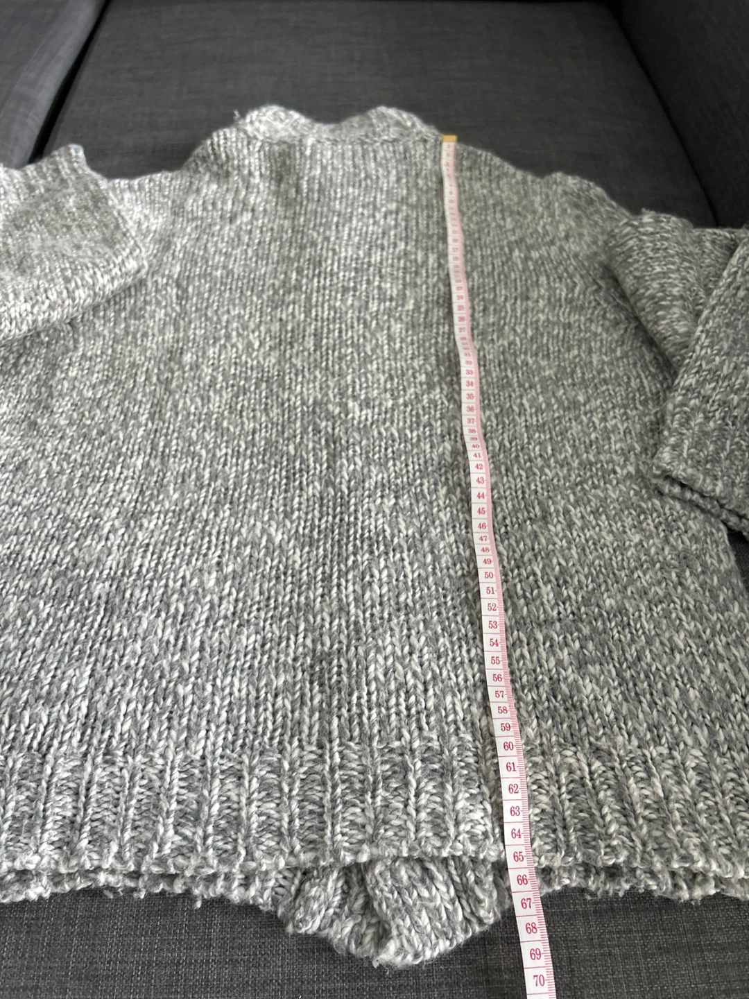 Wool & Co. Grey Knit Cardigan - photo 5